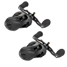 Новая Рыболовная катушка Приманка литья Катушка магнитный тормоз подшипник 13+ 1 карбоновая ручка металлическая ручка 6,3: 1 соотношение воды капля