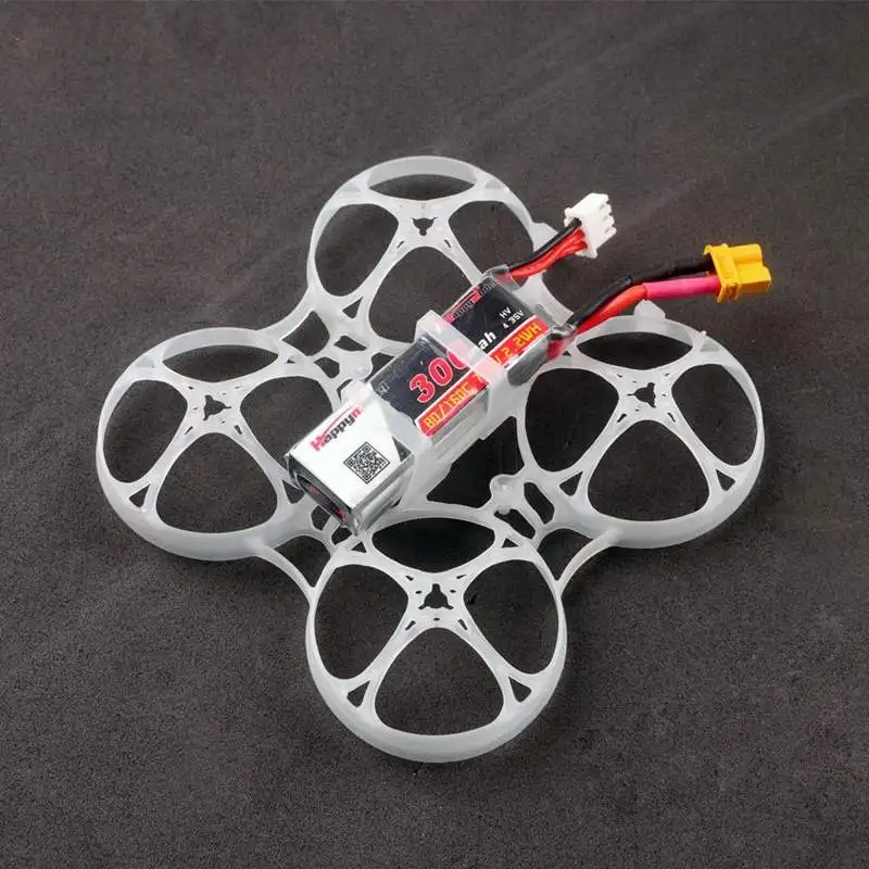 Upgrade Lipo Battery Happymodel 2S 300mAh 7 6 V HV 80C перерабатываемая батарея для Whoop Mobula7 FPV RC Мини Drone