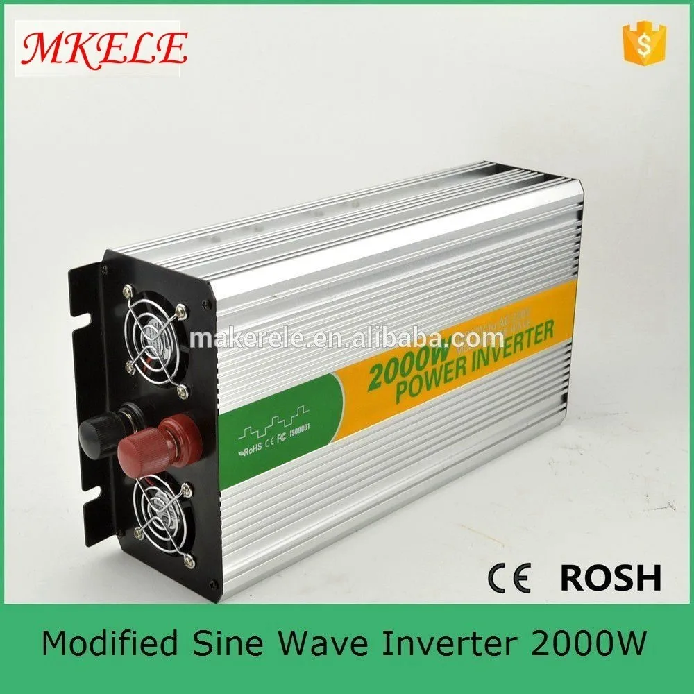 

Fan Built-in The Fuse MKM2000-122G Convert Modified Sine 12v 220/230v Power Inverter 2000w Tbe Inverter With Inverter