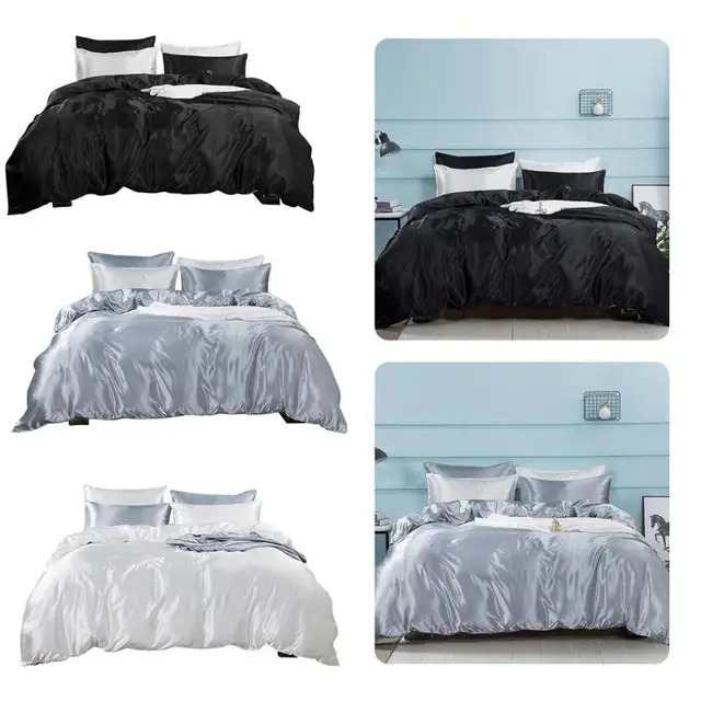 Special Price Imitated Silk Bedding Bed Set Bed Pillow Case Sheet Home comforter bedding set Wrinkle Fade Resistant King Queen twin Size Special Price Imitated Silk Bedding Bed Set Bed Pillow Case Sheet Home comforter bedding set Wrinkle Fade Resistant King Queen twin Size