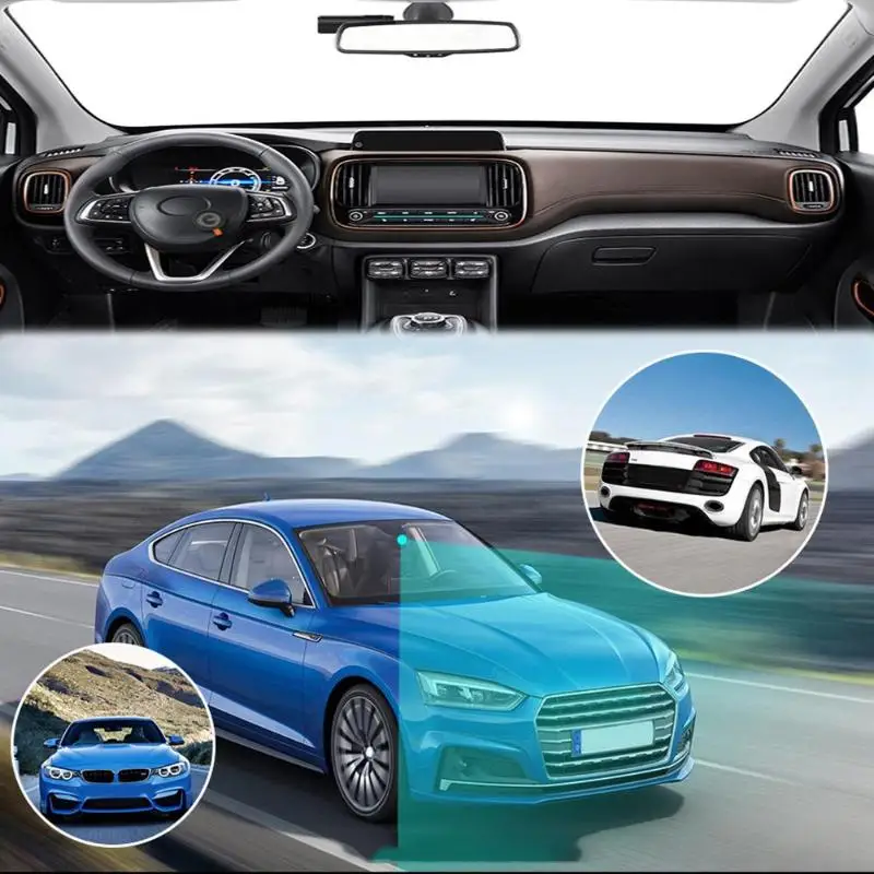 

VODOOL Smart Wireless Car DVR Camera 170 Degree Dash Cam 720P HD Night Vision ADAS Driving Video Registrator Recorder Dashcam