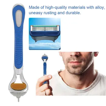 

Turbo Razor Five-layer Blade Razor Male Shaving Safety Razor Face Cleansing Care Tool Shaving Razor Barber Tools Accessories