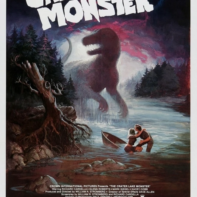 Crater Lake Monster Us Poster 1977 постер с фильмом Masterprint (11x17)|Таблички и знаки| |