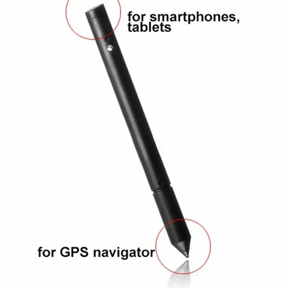 2 в 1 Многофункциональный Сенсорный экран Ручка Универсальный стилус для Apple Ручка емкостный стилус для iPhone X Oppo Samsung Galaxy Note 8, 9