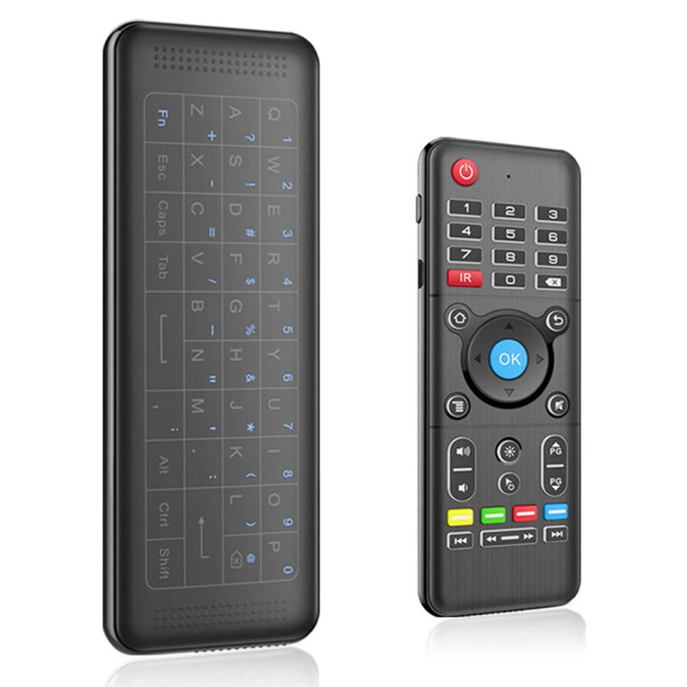 

Mini Wireless Keyboard H1 ,Fly Air Remote Mouse,Rechargeable Mouse with Touchpad Combo with IR learning Mouse Combo For Androi