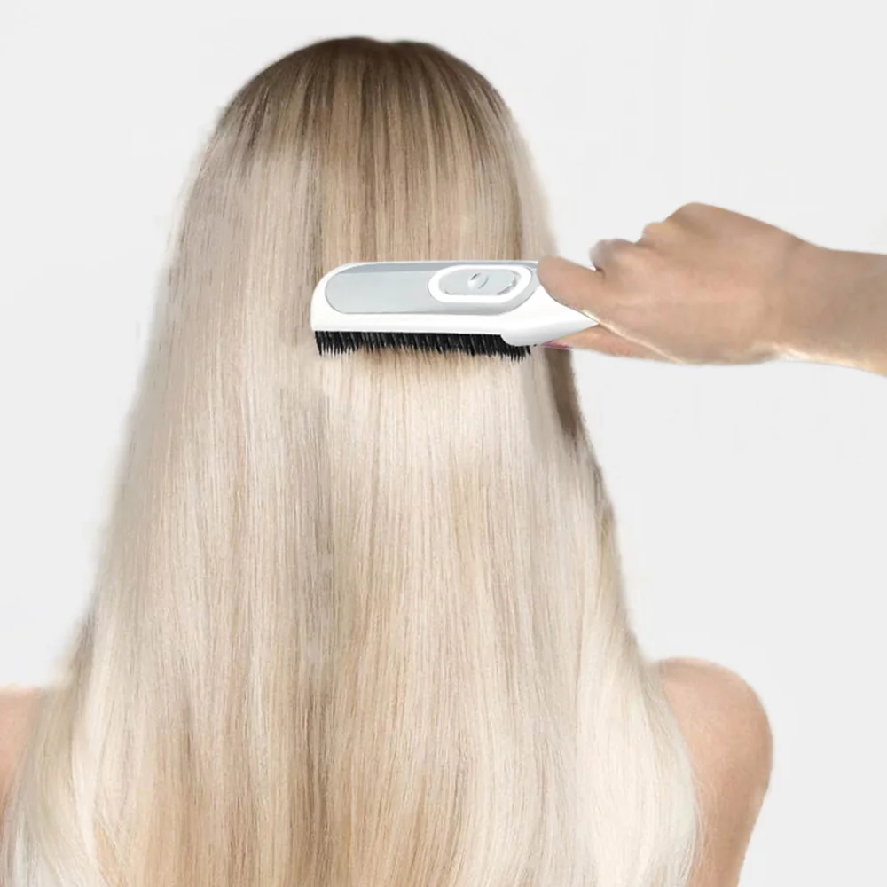 Электрический инфракрасный лазерный массажка для Волос Стайлинг для волос потери Сыворотка для роста гребень инфракрасный стимулятор мас...