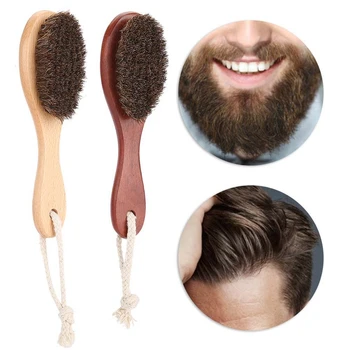 

2 Colors Beech Multi-functional Body Beard Oil Hair Shoes Brush Set Kit
