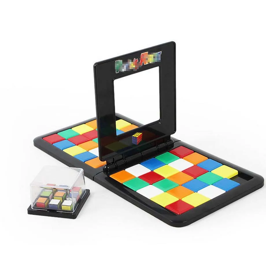 

Magic Block Game Race Board Game Magic Cube Education Parent-child Activity Board For Kids Funny Family Party Game Birthday Gift