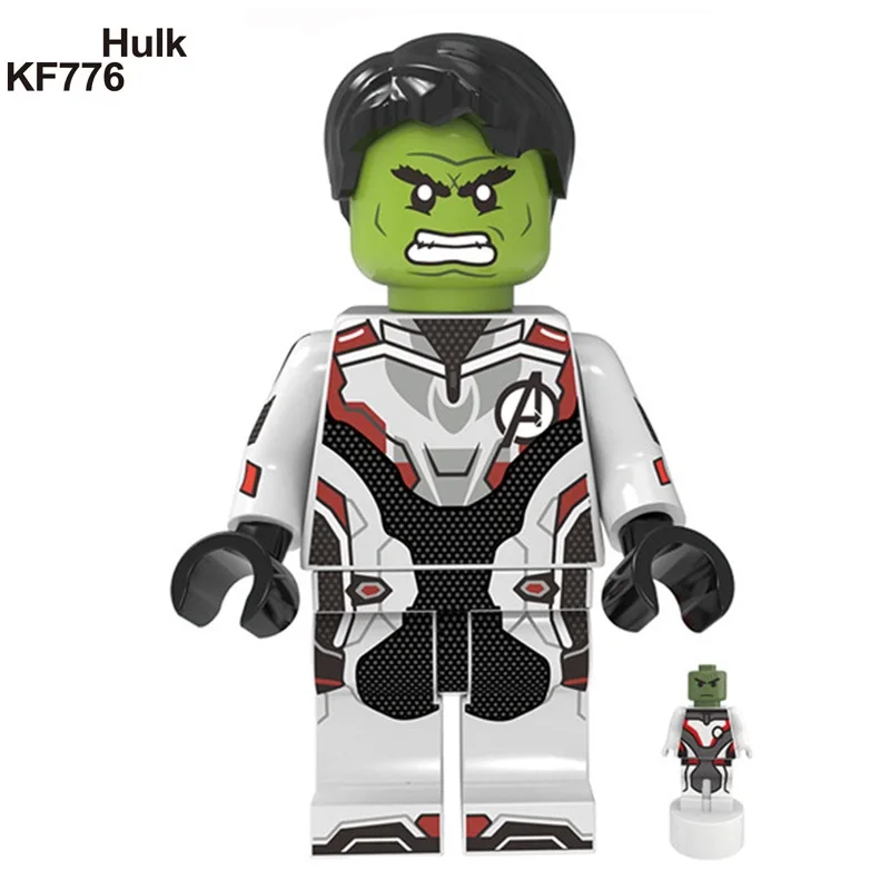 Legoed Marvel строительные блоки Мстители 4 эндгейм Минифигурка Тор Туманность Халк