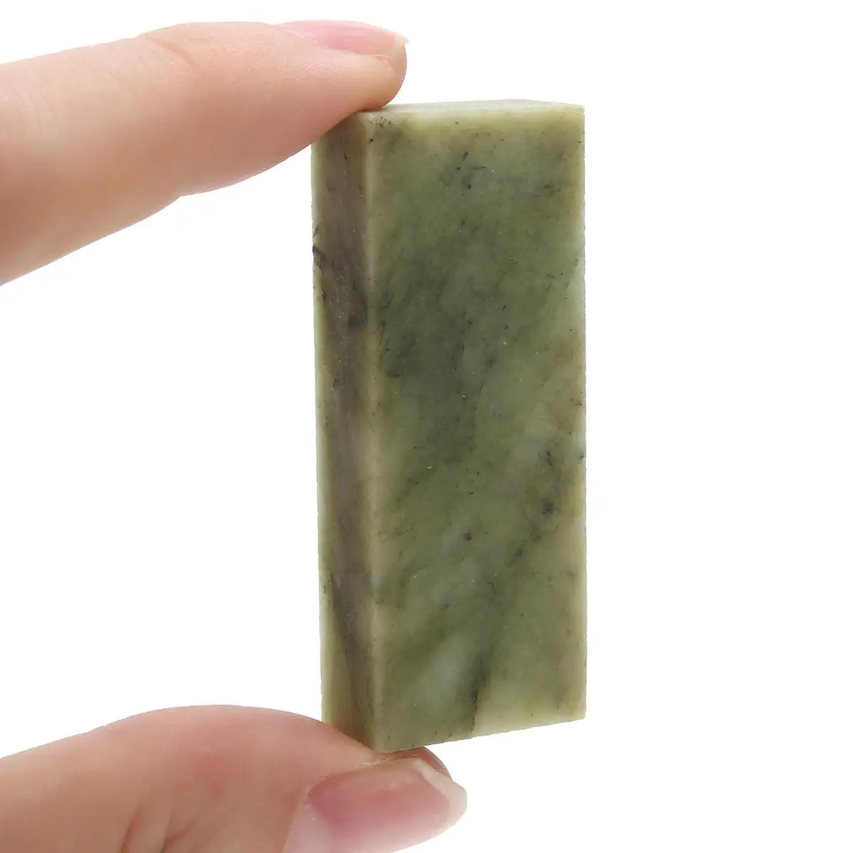 

10000# Grit Nature Jade Stone Whetstone Knife Razor Sharpener Oilstone Polishing