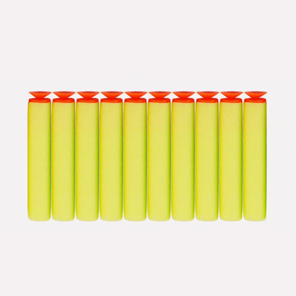 Для nerf дартс 100 шт Мягкие пули с полым отверстием 7 2 см запасная игрушка