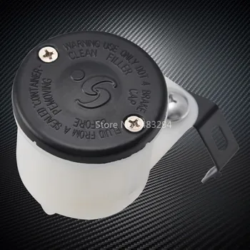 

Front Brake Hydraulic Clutch Reservoir Fluid Cylinder Oil Cup Kit Fit For Kawasaki Ninjia ZX-10R 16-17