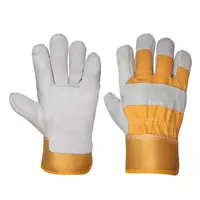 Cowhide Leather Work Gloves 
