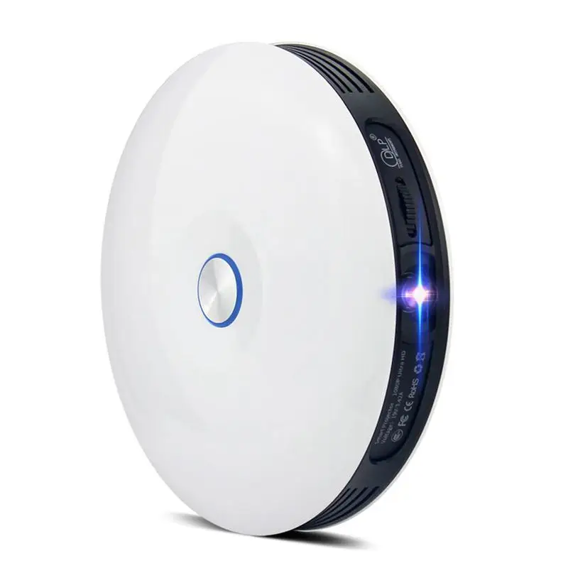  2G 32G Rockchip RK3368 Octa Core Android 6.0 DLP Projector TV Box 3D HD Portable LED Video 1080P Ho