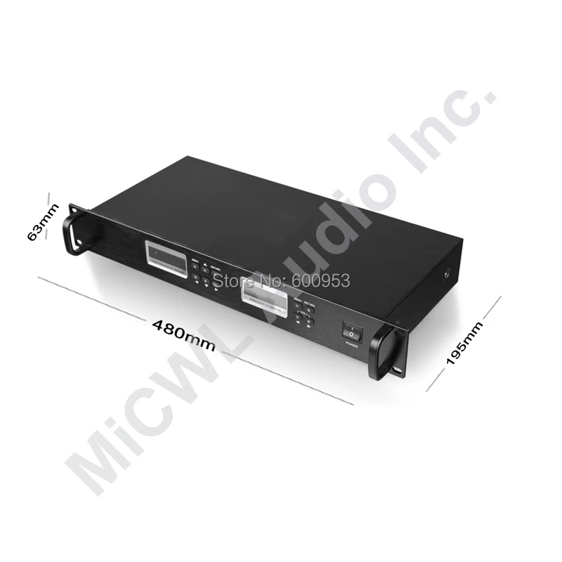 MiCWL الرئيس مندوب 1 إلى 12 الرقمية اللاسلكية نظام مكبر صوت للمؤتمرات اجتماع غرفة مجموعة + بطارية يو اس بي قابله لإعادة الشحن نوع