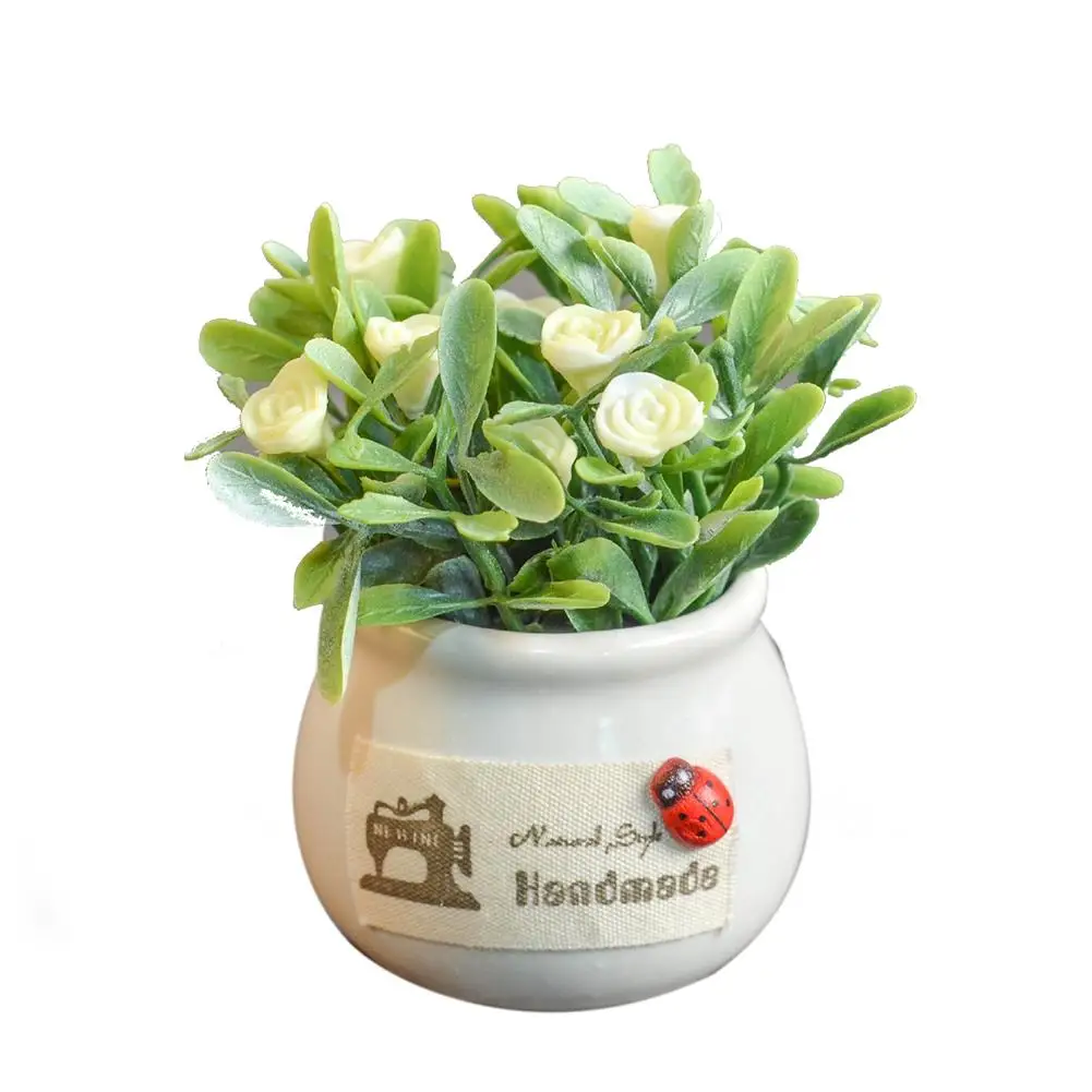 

AUGKUN Decorative Artificial Flower Car Decoration Artificial Flowers Plants Interior Decoration Simulated Flower Home Office
