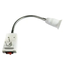 Белый Гибкая конвертер на/выключения адаптер Разъем EU/US Plug AC100-230 В E27 гибкий держатель лампы свет лампы держатель лампы
