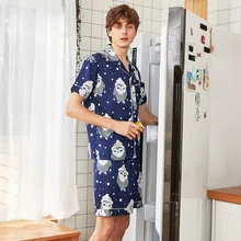 Весна и лето новое поступление пижамы для мужчин короткий рукав топы и брюки наборы для продажи мужские s пижамы