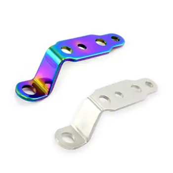 

Modified Headlight Bracket Motorcycle Electric Car Rearview Mirror Spotlight Multi-Function Electroplating Blue Holder