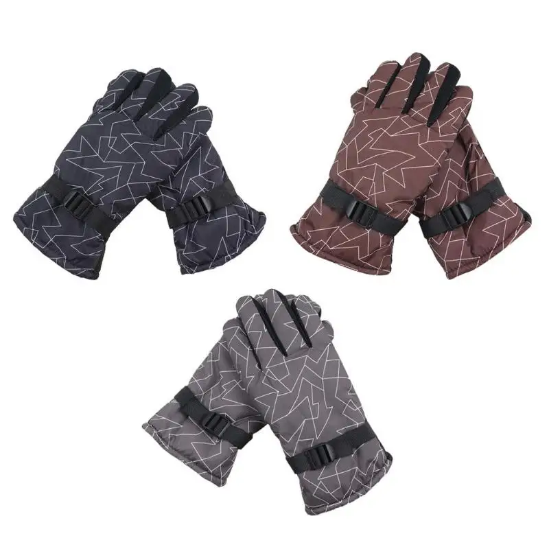 

Winter Autumn Gloves Men Women Thick Warm Velvet cotton cloth material Glove Cotton Wrist Mittens for outdoor sport camping warm