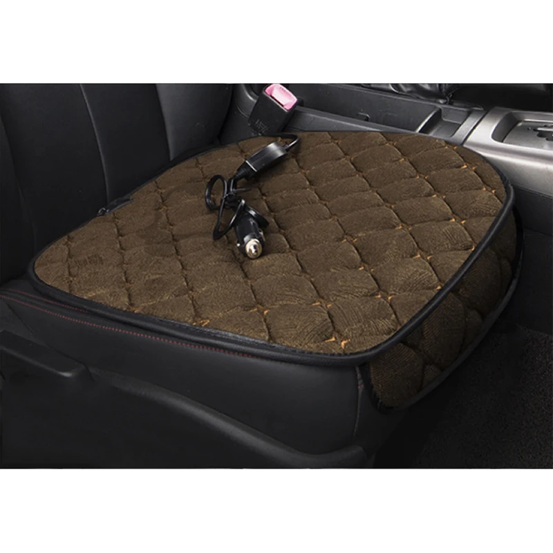 

Best~ 12V Electric Car Seat Heated Cover Cushion Heater Pad Winter Color Choice