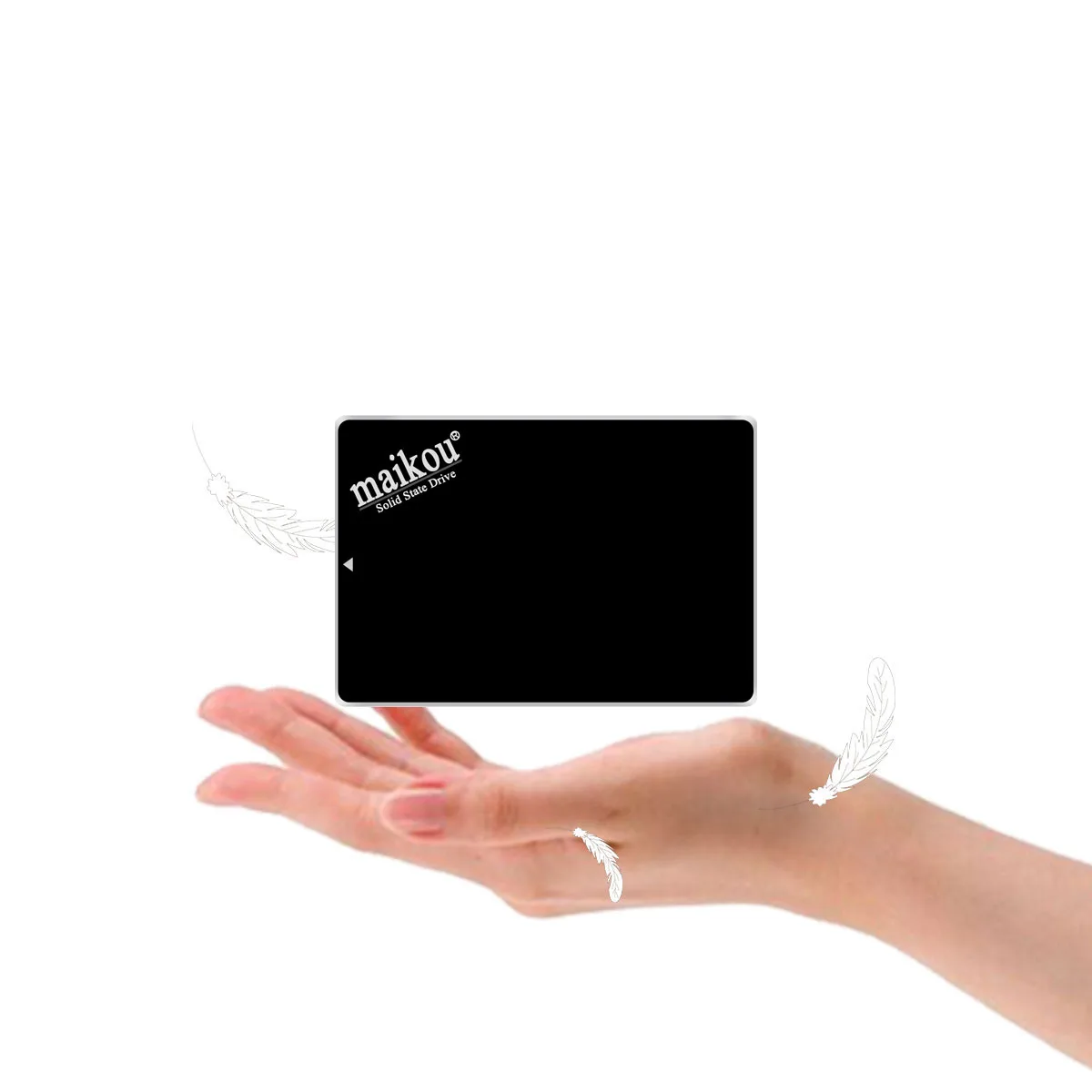 Maikou Usb3.0 2 в 1 5 дюйма Sata3 6 ГБ/сек. мобильный твердотельный накопитель синий 120