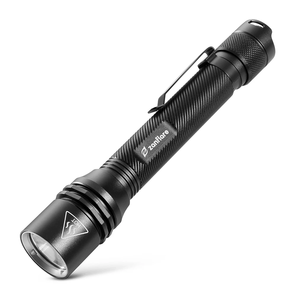 Zanflare F2 ручка светильник Портативный Мини светодиодный вспышка светильник фонарь Cree XP-G3 вспышка светильник 200LM 4 режима Охота Кемпинг лампы 2xAA батарея