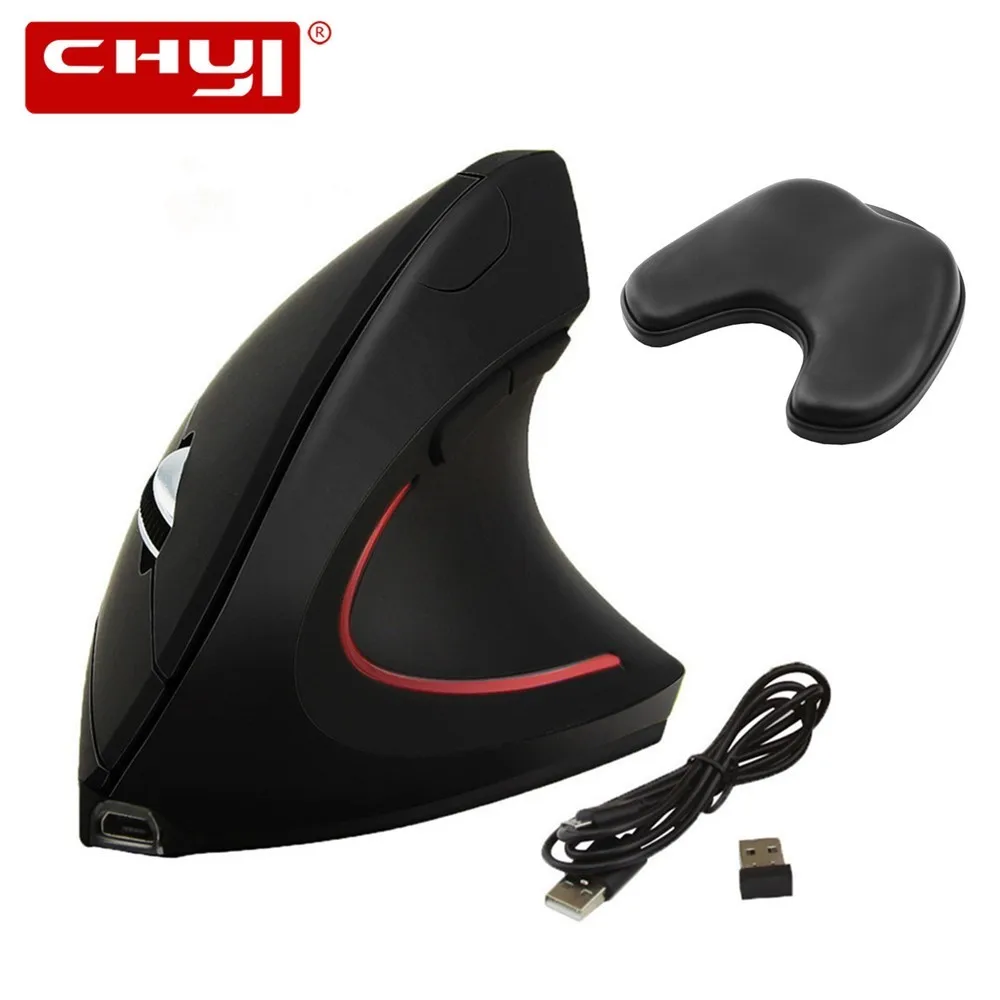 Buy Rechargeable Wireless Mouse 2.4GHz Vertical Gaming
