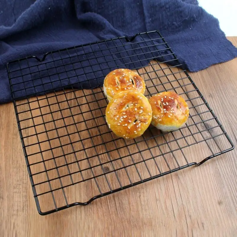 

Biscuit Grid Baking Rack Pie Cake Bread Stainless Steel Nonstick Cooling Tray