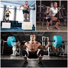 Knee Sleeves ( 1 Pair ) Best Orthopedic Knee Support & Pain Compression Brace for Squats WOD, Weightlifting, Powerlifting цена Knee Sleeves ( 1 Pair ) Best Orthopedic Knee Support & Pain Compression Brace for Squats WOD, Weightlifting, Powerlifting цены онлайн