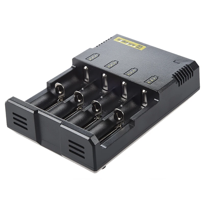 Nitecore i4 интеллектуальное зарядное устройство для Li ion/NiMH NiCD 18560 500 350 AA AAA C|Зарядные