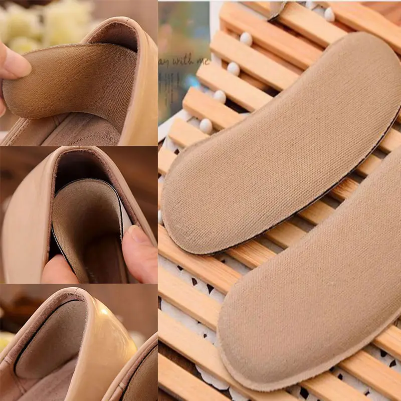 

5 Pairs Soft Sponge Invisible Back Heel Pads for Women High Heel Shoes Grip Adhesive Liners Foot Protectors Cushion Inserts