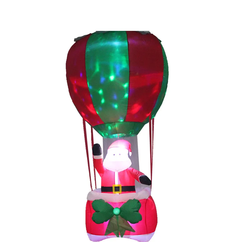 Buy LED Lighted Christmas Inflatable Airblown Santa