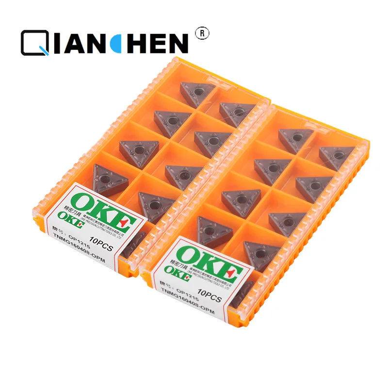 

Original quality OKE 10pcs/lot high precision high performance high strength CNC TNMG160408-OPM OP1215 industry carbide inserts