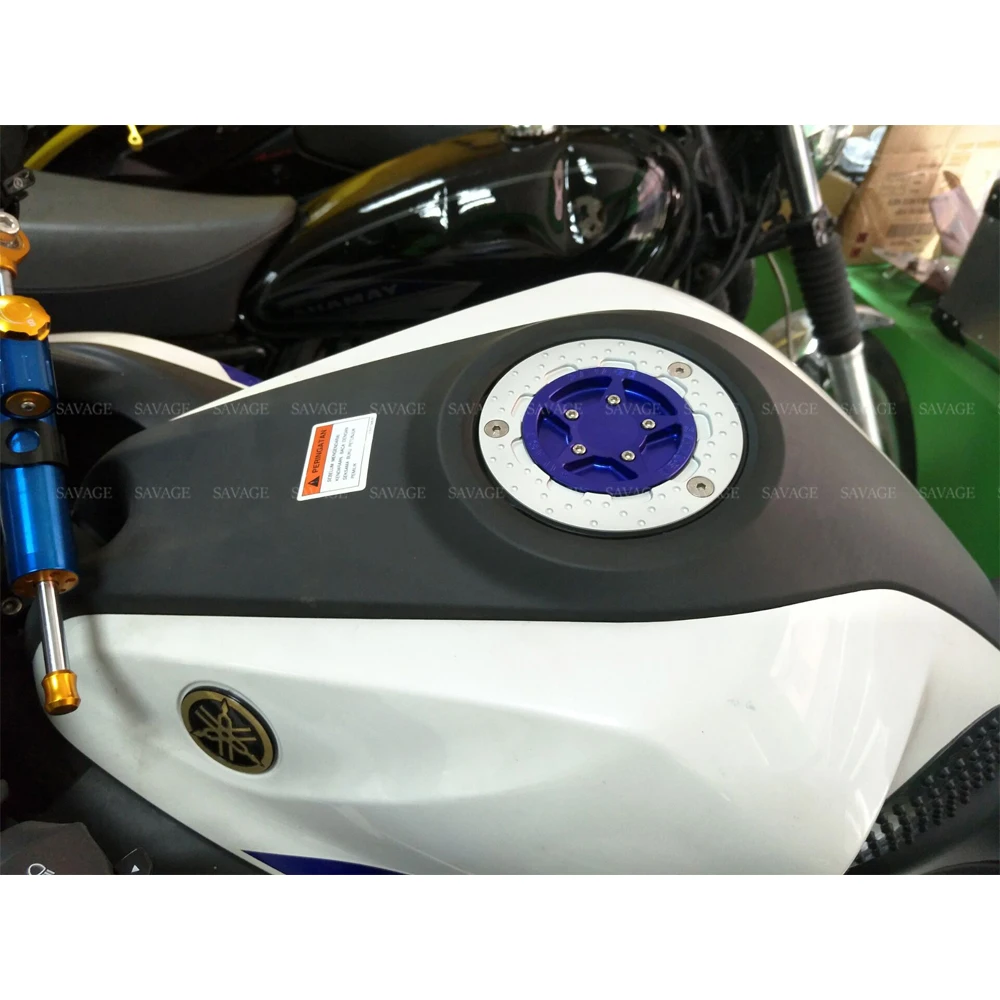 Крышка топливного бака для YAMAHA YZF R15 V3 2017 2018 MT 15 M SLAZ 2015 аксессуары мотоциклов CNC YZFR15
