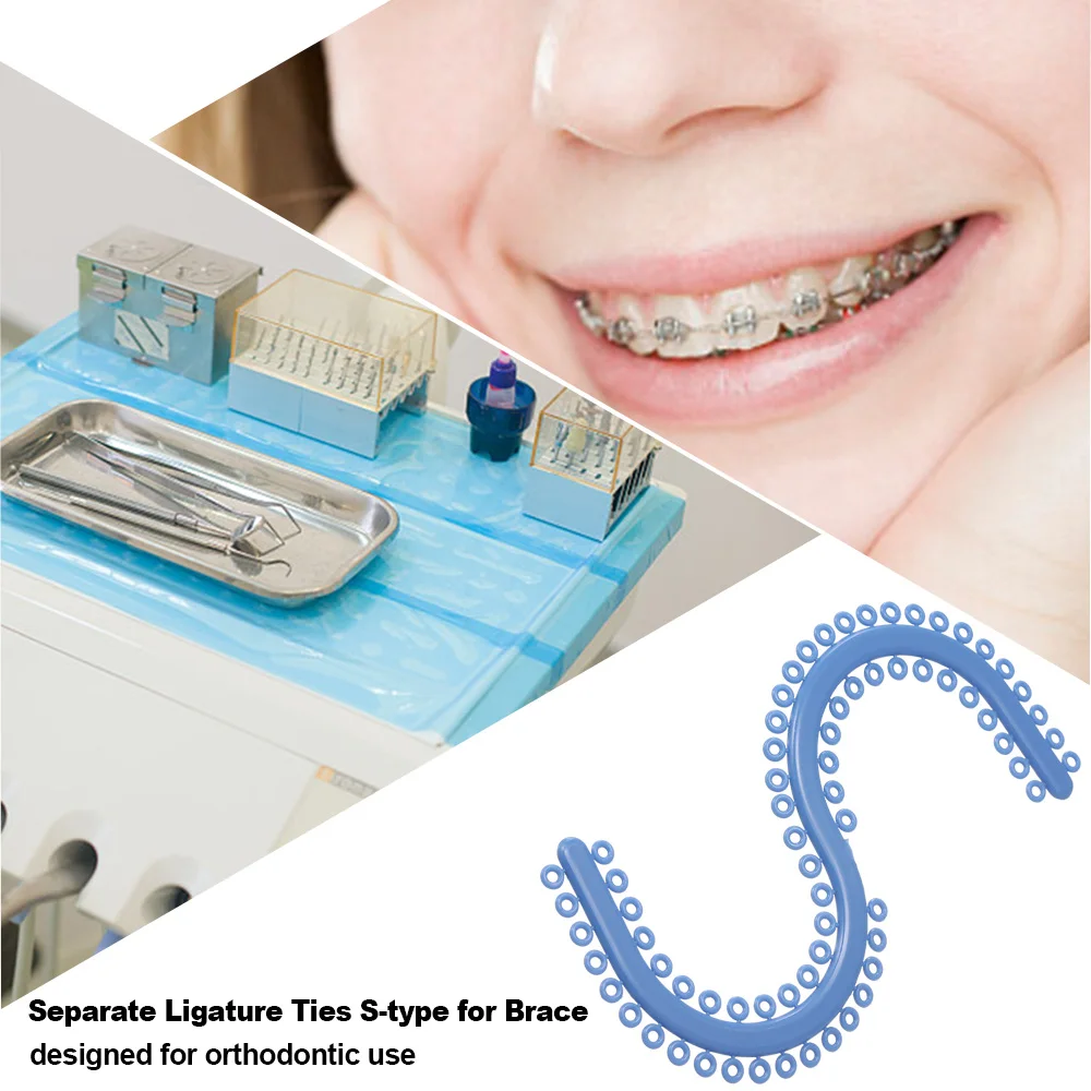 1 шт. Стоматологические Ортодонтические брекеты отдельные Связки s-типа стоматологические инструменты