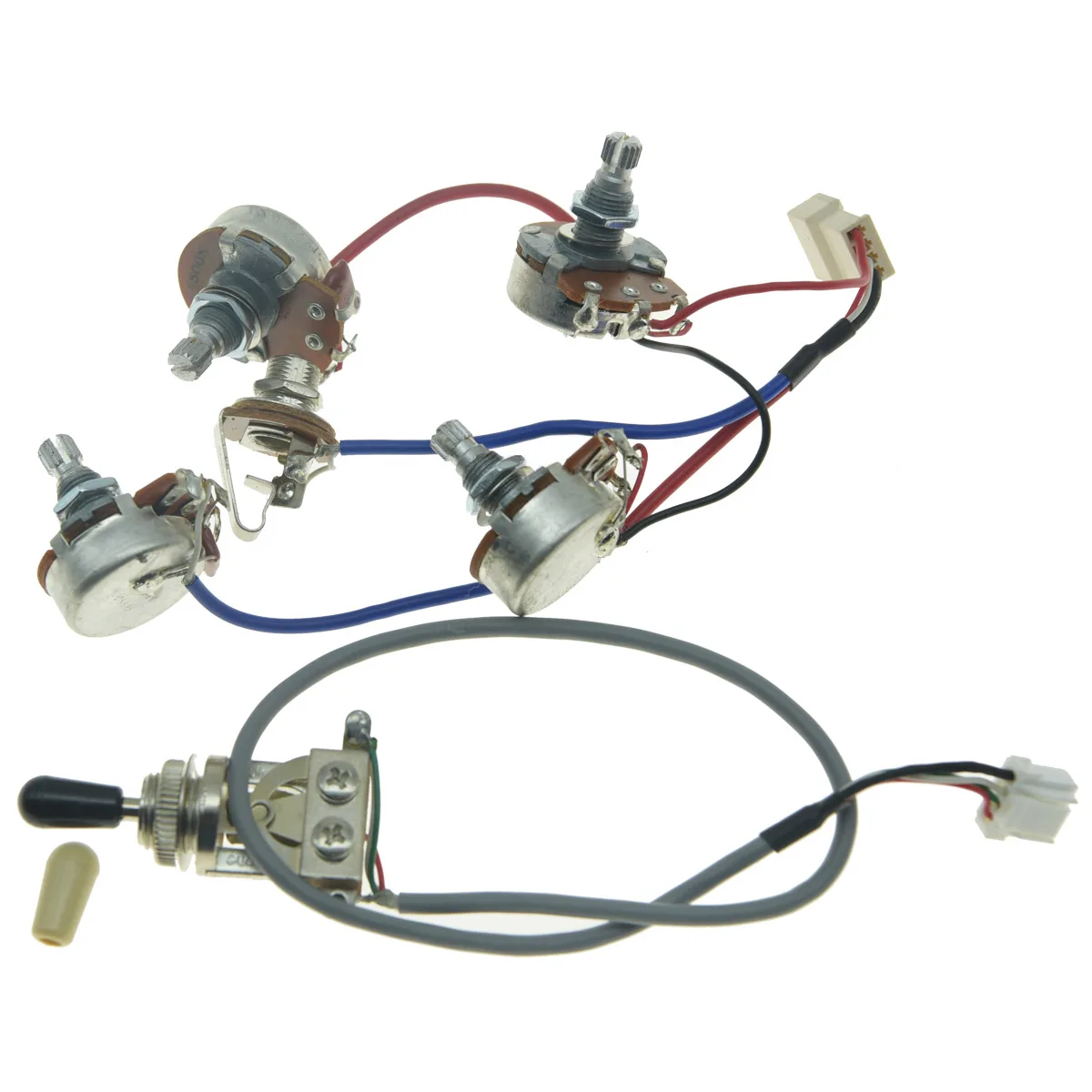 

Genuine Epi LP Electric Guitar Pickups Wiring Harness with Full Size Pots No welding