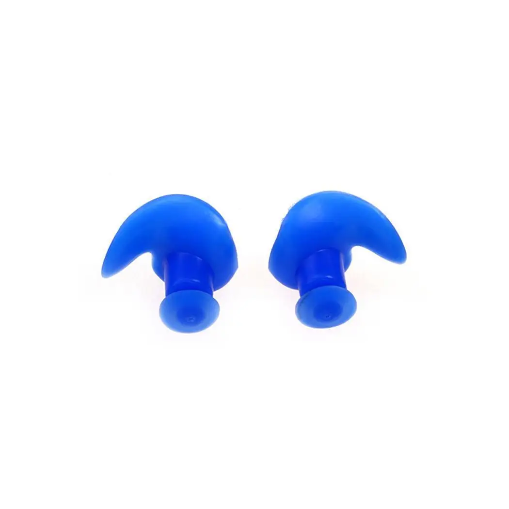 Профессиональные силиконовые затычки ушные для плавания портативные анти геометрические шумы Твердые Заглушки для ушей бассейн унисекс