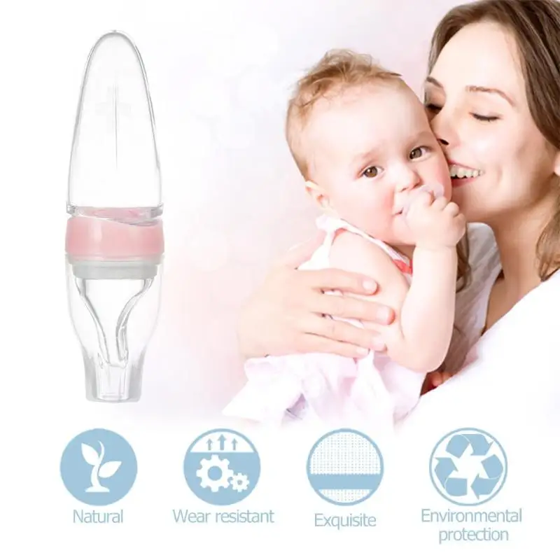 Детские бутылочки для сосок в форме водной медицины, Силиконовые Бутылочки для сосок с чехлом, Детская ниппельная кормушка, безопасная поилка молоком