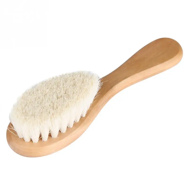 Hot Sale Wooden Handle Brush Baby Hairbrush Head Massager Newborn Hair Brush Infant Comb Baby Care Accessories