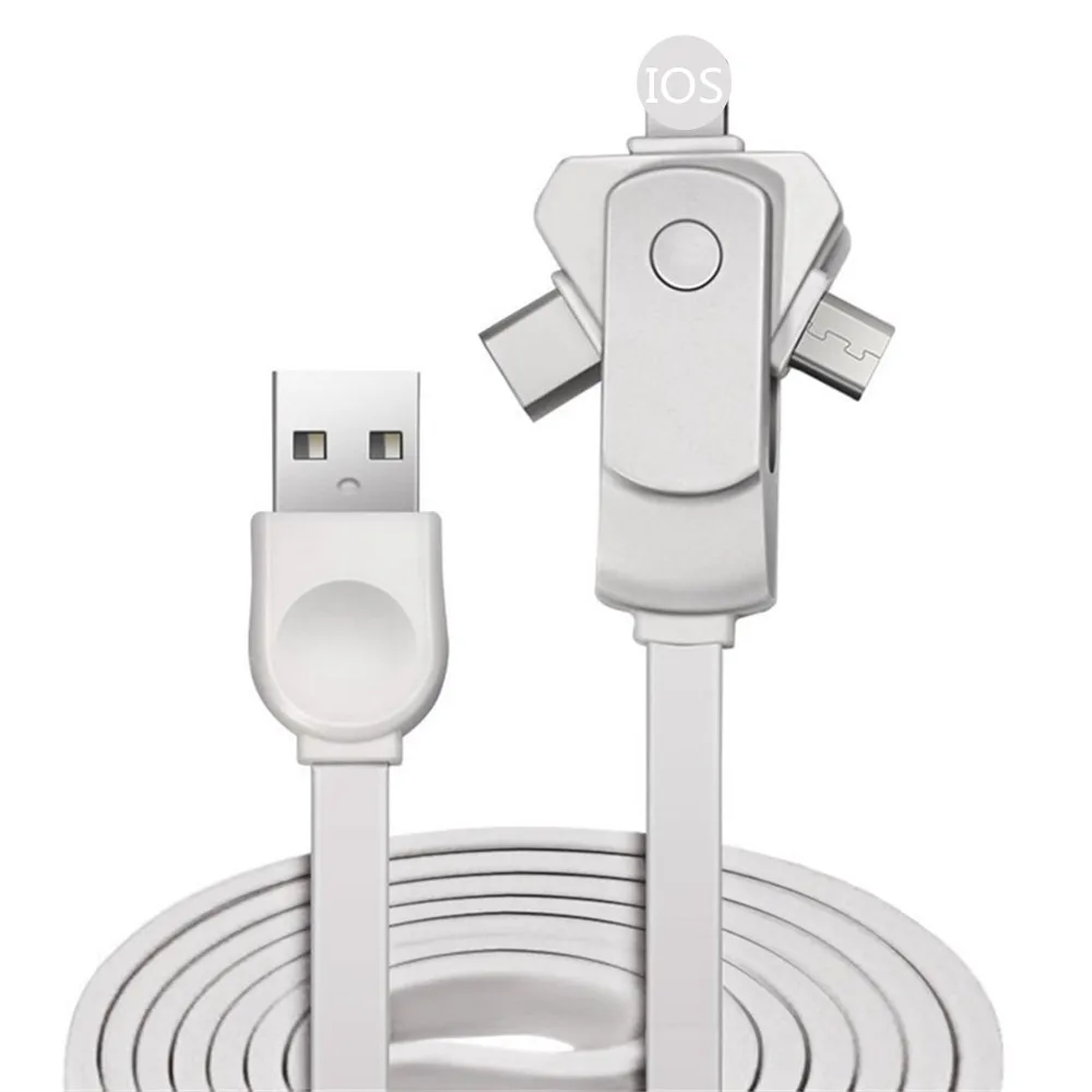 

3in1 USB Cable for Mobile Phone Micro USB Type C Charger Cable for iPhone Samsung 6 Charging Cable Micro USB Charger Cord