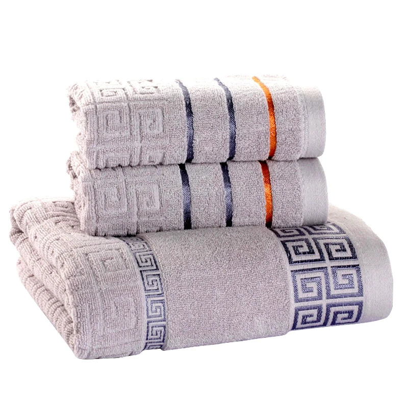 3 Pack Serviette Ensemble 100 Coton 70x140cm Serviette De Bain Et 2 Petite Serviette Super Doux Absorbant Eponge Gant De Toilette Pour Adultes Aliexpress