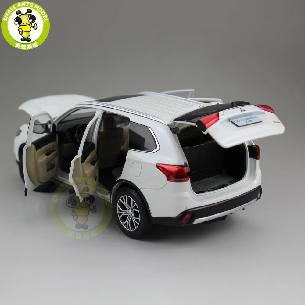 1/18 Mitsubishi OUTLANDER SUV литая модель металлического автомобиля SUV модель игрушки дети мальчик девочка Коллекция подарков