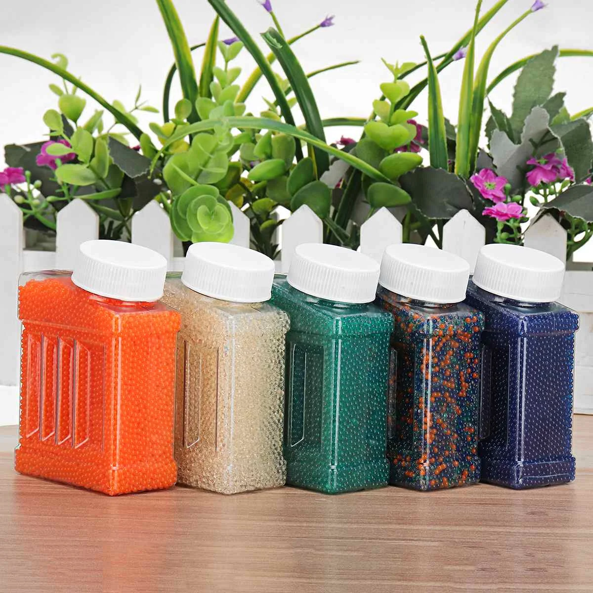 20000Pcs 7-8mm Crystal Bullets Water Ammo Beads For Gel Ball Guns Blasters Toy Water Guns Ammo Shotting Bullets