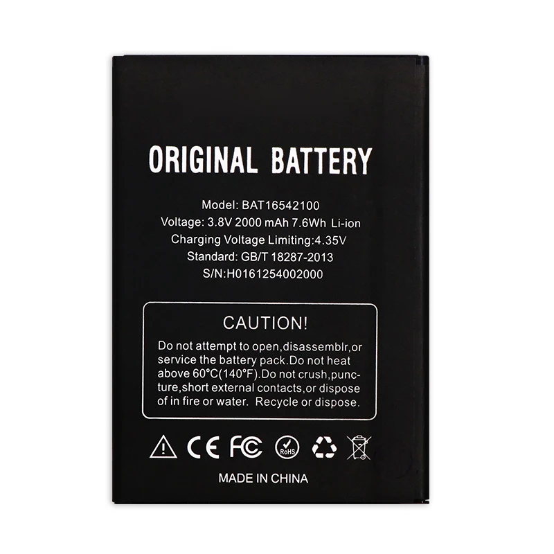 Аккумулятор Для Doogee X9 MINI 2000mAh BAT16542100 Bateria Batterij аккумулятор для смартфона|battery for