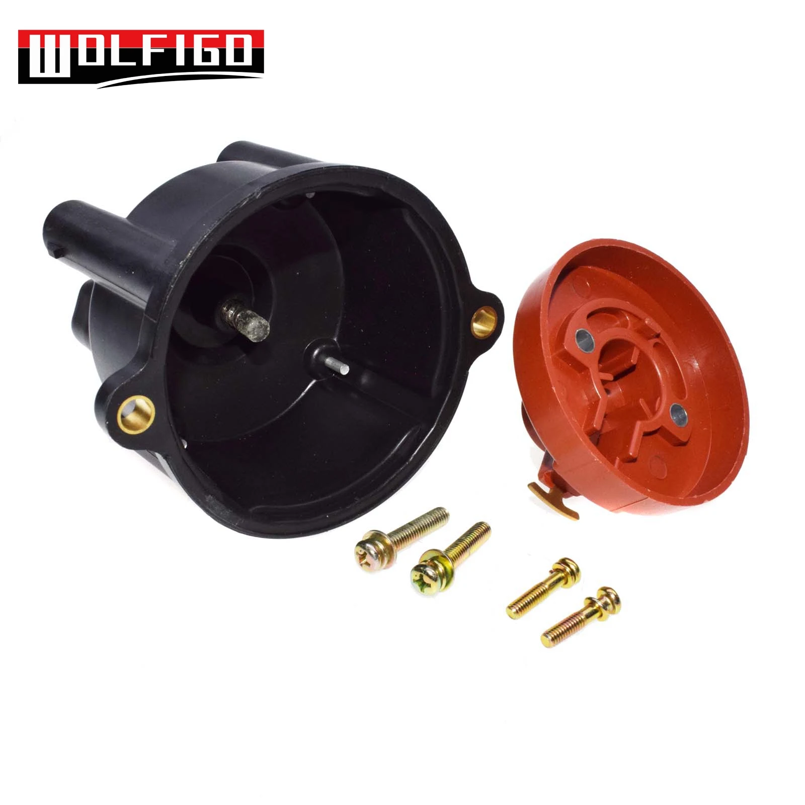 WOLFIGO 1 PC / 2 PCS New Distributor Cap Rotor For Toyota Camry 1994 1995 1996 2.2L 1910174110,19102-74040