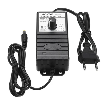 

36W 3V-12V 3A/3-24V 2A Power Adapter Adjustable Voltage AC/DC Adapter Switching Power Supply US Plug / EU Plug