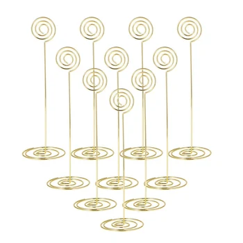 

Place Card Holder 8.6 Inch Table Number Card Holders Table Picture Photo, Stand Memo, clips Menu Note Name Holders