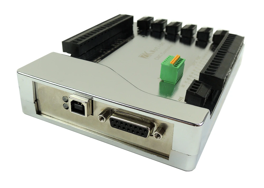 Высокое качество mach3 USB CNC 4 оси шагового двигателя контроллер карты плавного движения USB Breakout board 24 В 1000 кГц