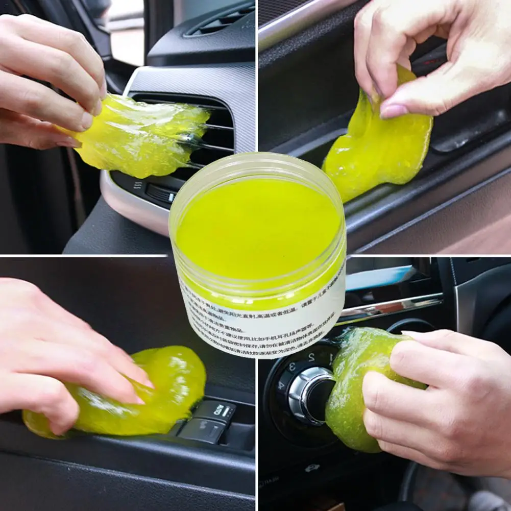 

300G Crystal Version Clean Soft Plastic Car Interior Cleaning Mud Computer Keyboard Cleaning Gel Magic Dust Cleaning Glue